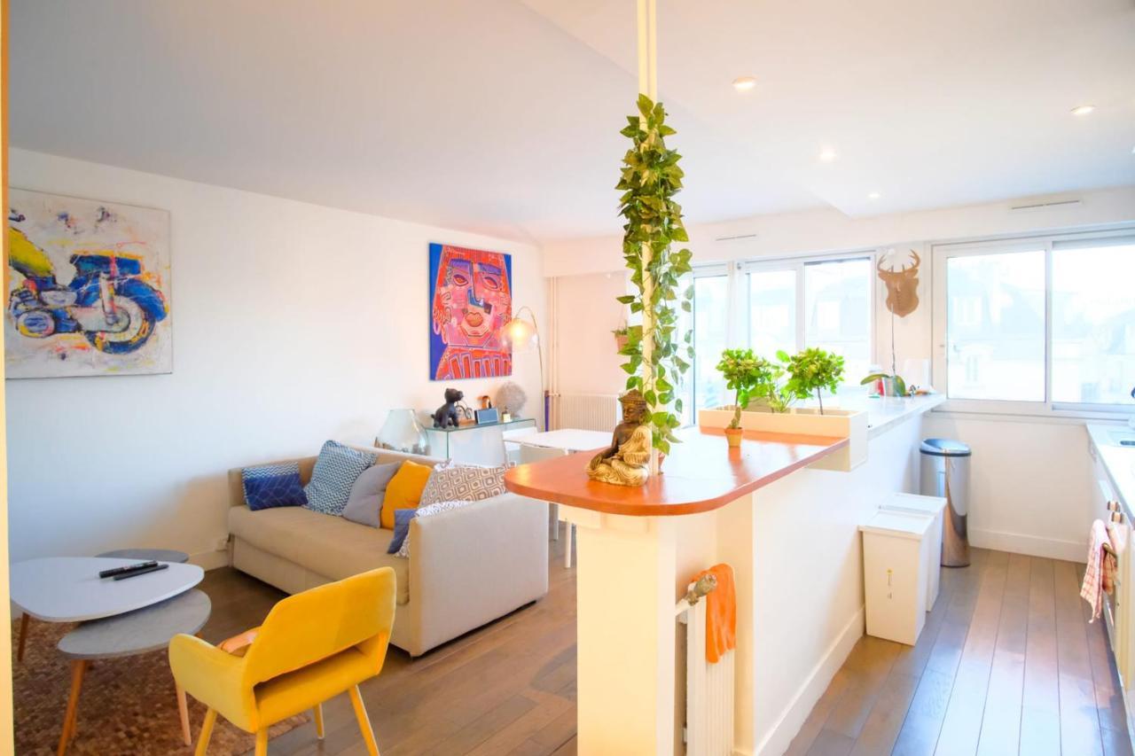 Beautiful And Bright Appt With Eiffel Tower View Apartment Paris Luaran gambar